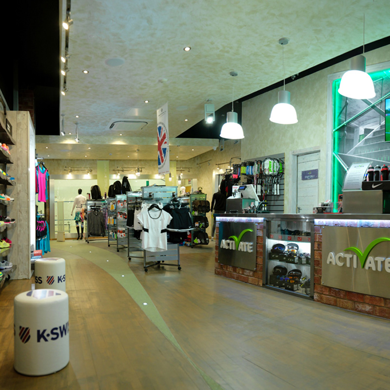 Completed Ribby Hall leisure retail interior